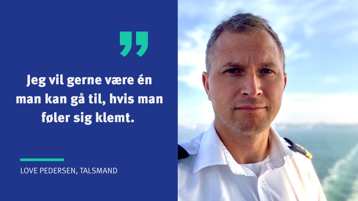 Billede til nyheden Mød Love: Styrmand og ny talsmand på Øresundslinjen